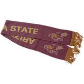 Arizona State Sun Devils NCAA Team Knit Logo Winter Scarf